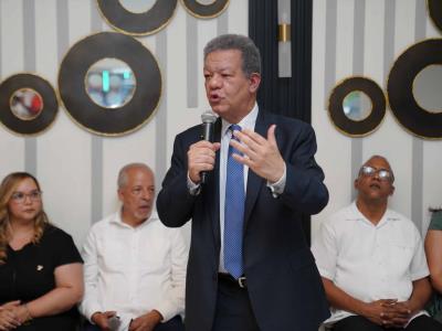 Leonel Fernández: «La Fuerza del Pueblo está en primer lugar»
