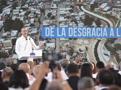 Abinader habla en La Semanal sobre 3ra etapa del arroyo Gurabo
