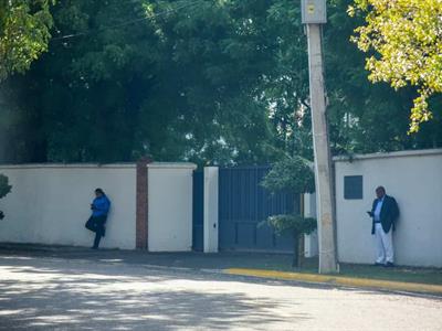 Abinader pernocta en la Casa Presidencial de Santiago