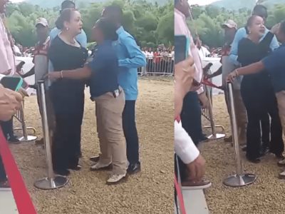 Abinader califica como de mal gusto disputa entre diputada y seguridad