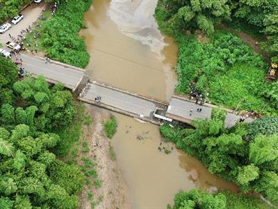 Senador: colapso de puente evidencia urgencia de supervisar obras
